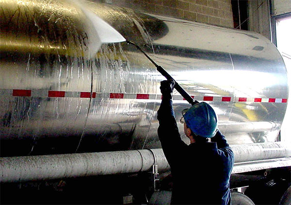 Fleet washing work
